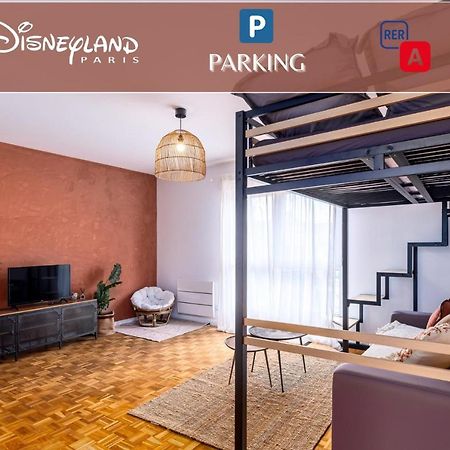 Appart'Hotel Sahara- Next To Disney Montevrain Bagian luar foto